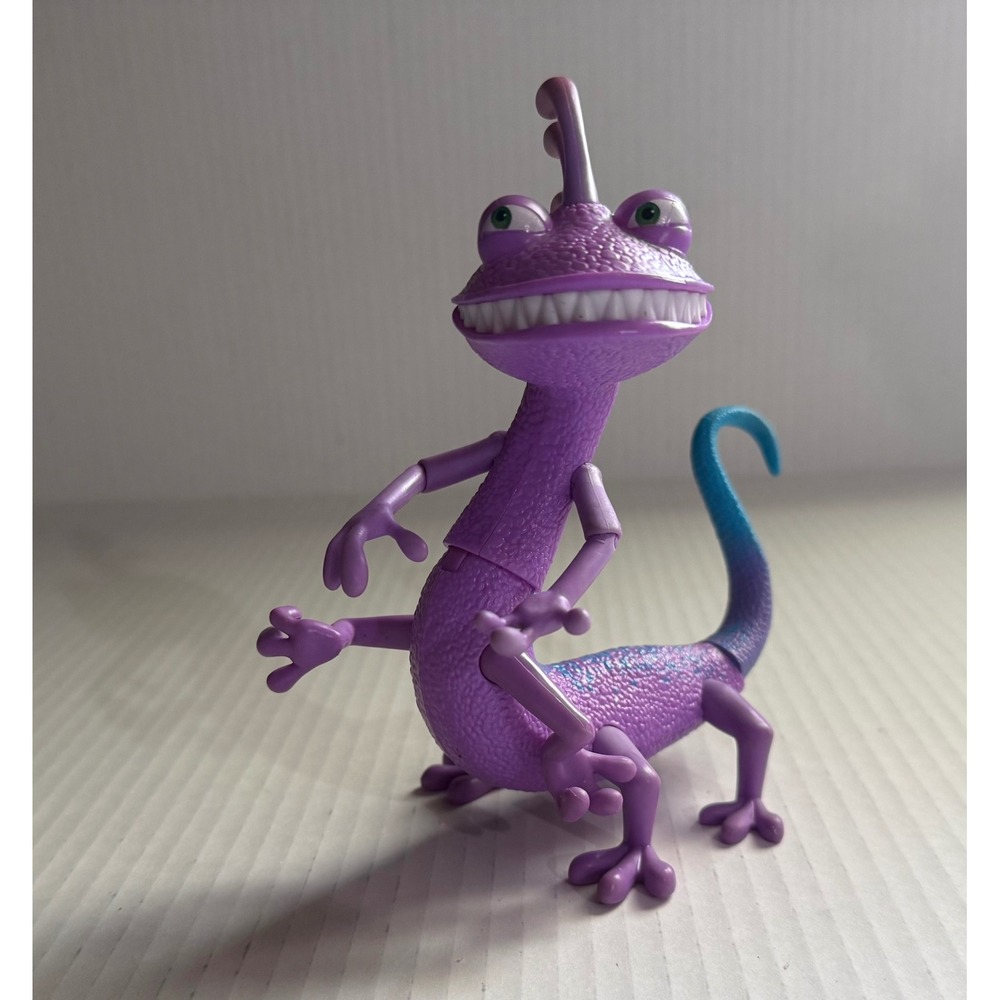 Disney Pixar Monsters Inc Randall Boggs Mattel Purple Poseable Action Figure 6in